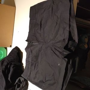Torrid black dress shorts